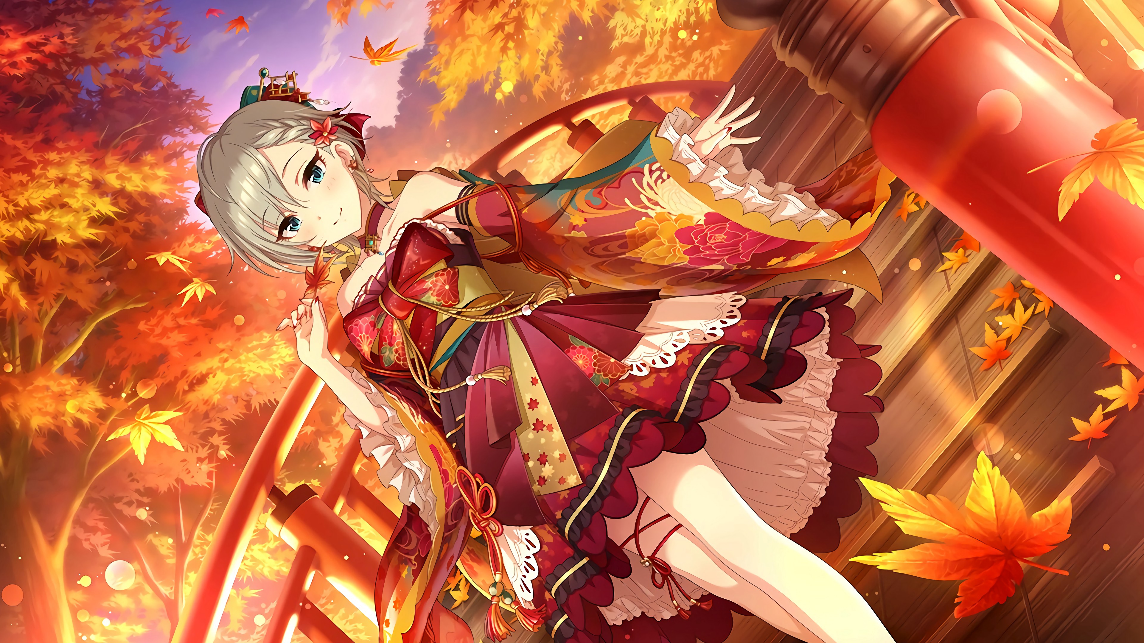 アナスタシア】錦秋の心化粧【デレステ】 – 2次元女子の壁紙を