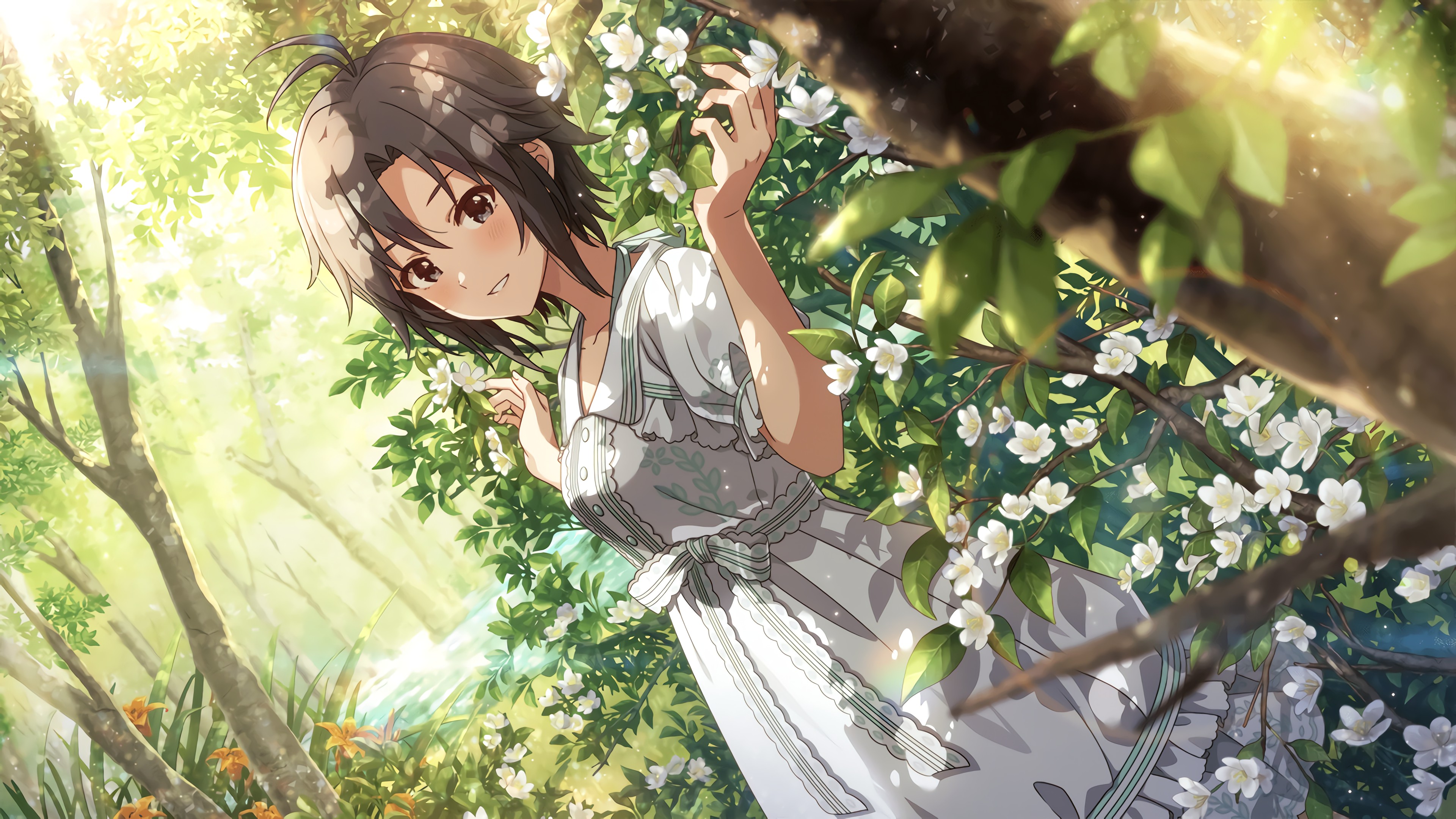 菊地真】自転車【ミリシタ】 – 2次元女子の壁紙をひたすら大量に作り