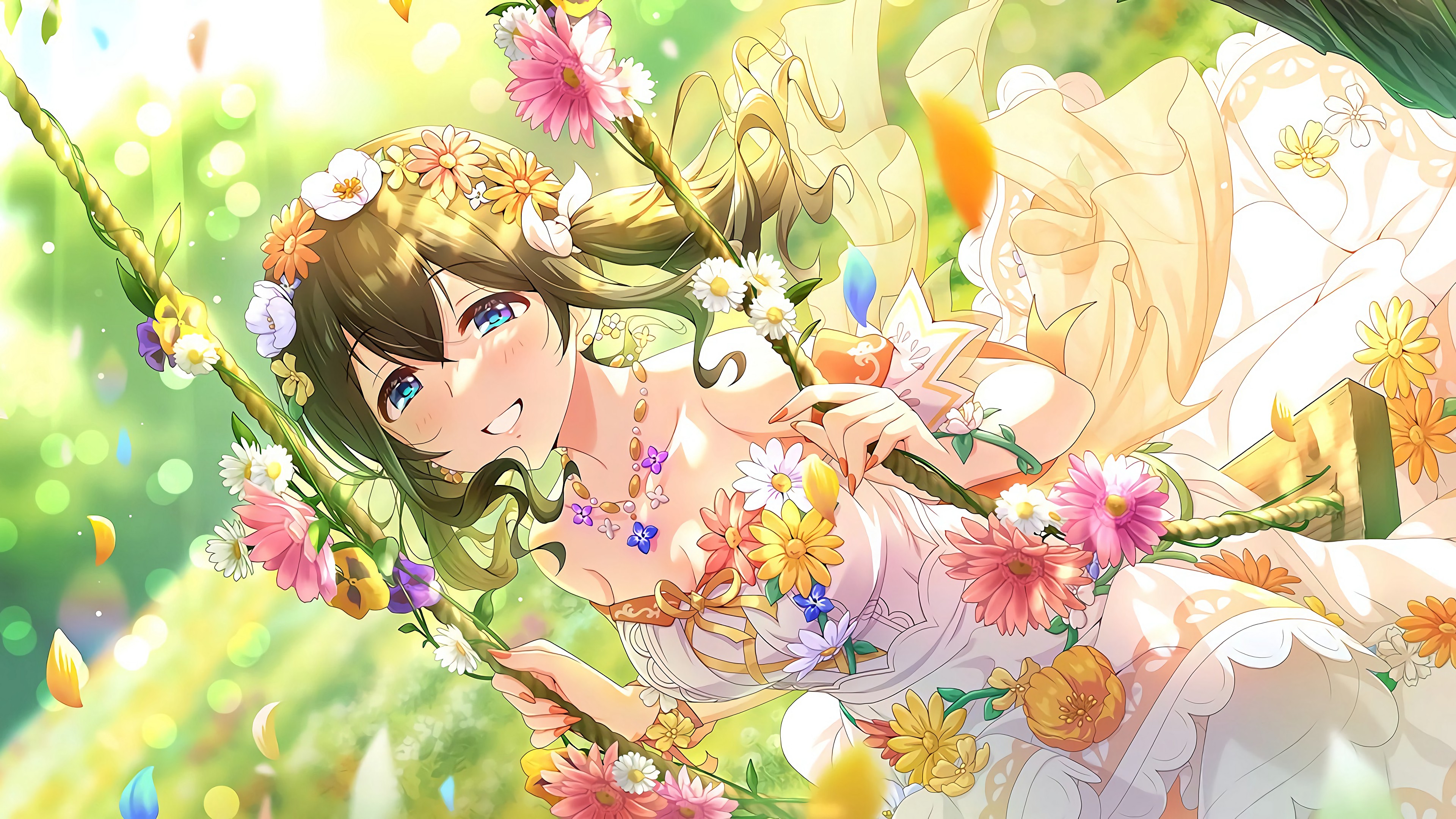 鷺沢文香】ブルーミング・フェアリー【デレステ】 – 2次元女子の壁紙