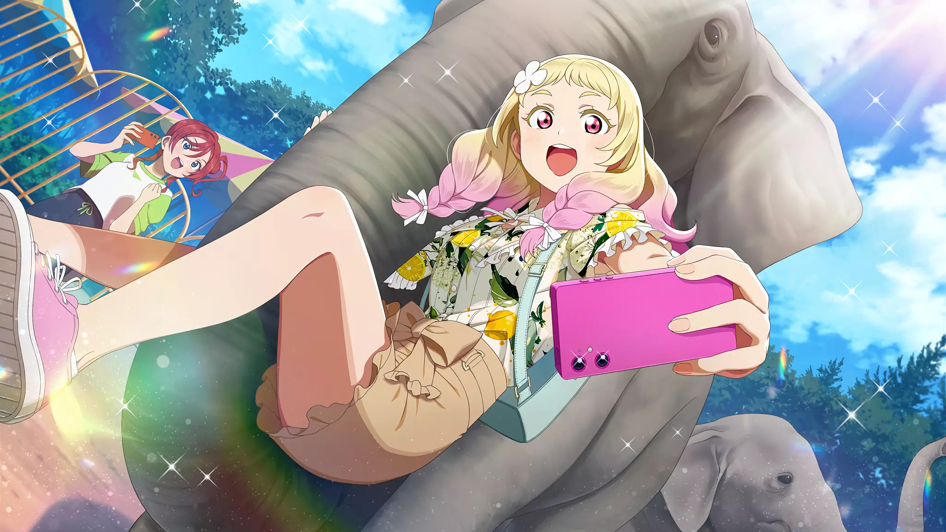 鬼塚夏美】長いお鼻に掴まって 【スクフェス2】 – 2次元女子の壁紙を