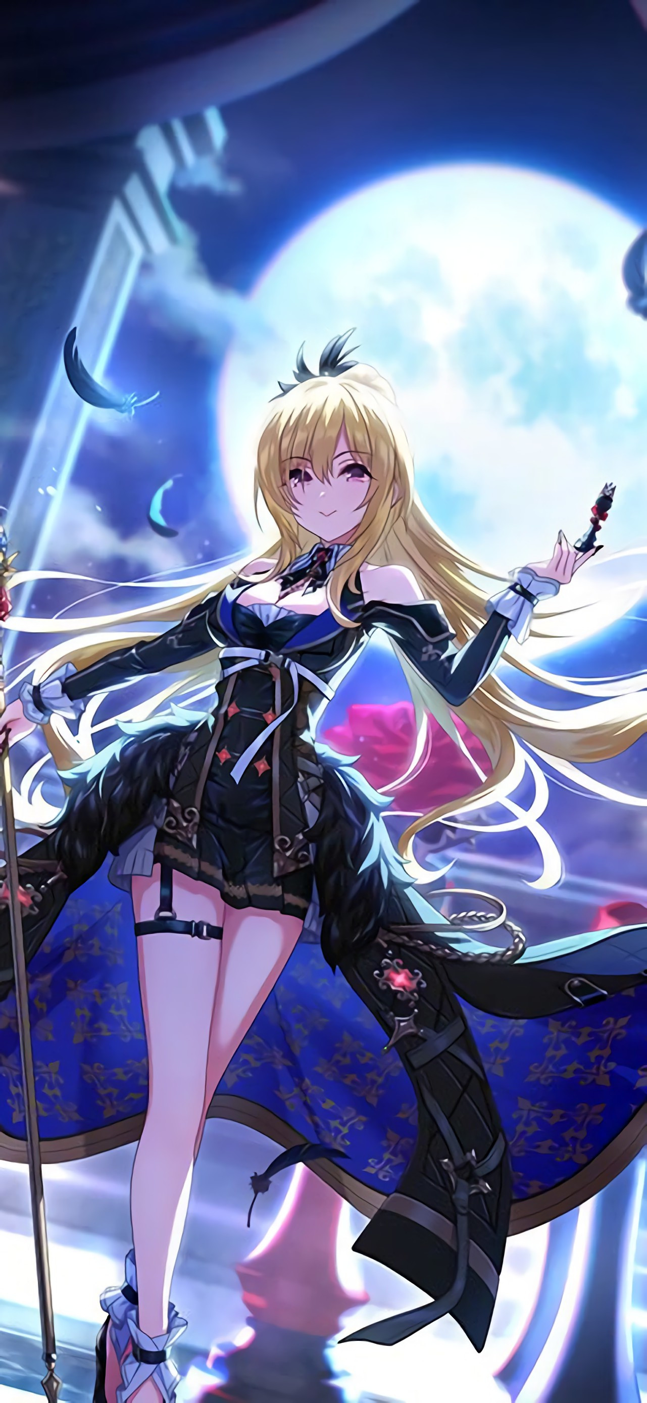 黒埼ちとせ】青き女王の夜想曲【デレステ】 – 2次元女子の壁紙を